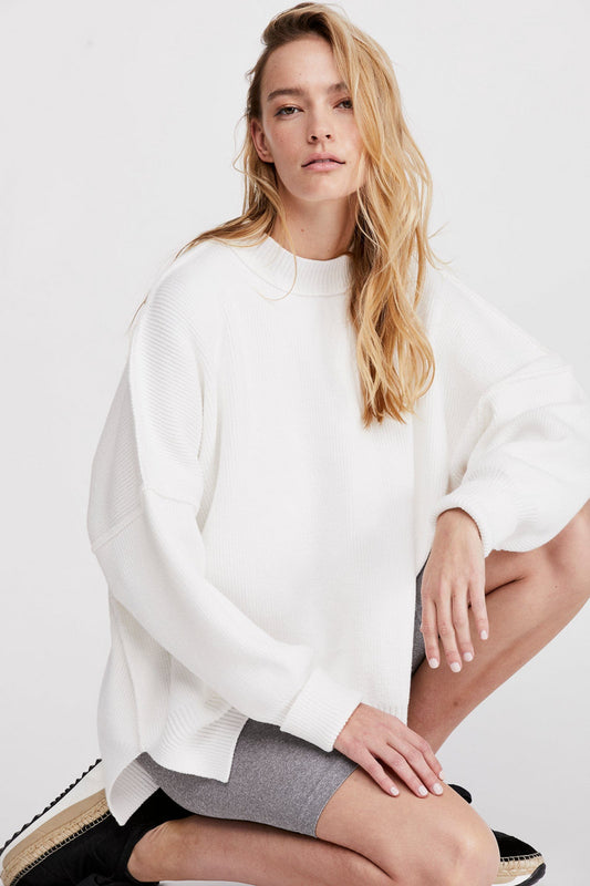 Free People Free People Easy Street Tunic - Painted White