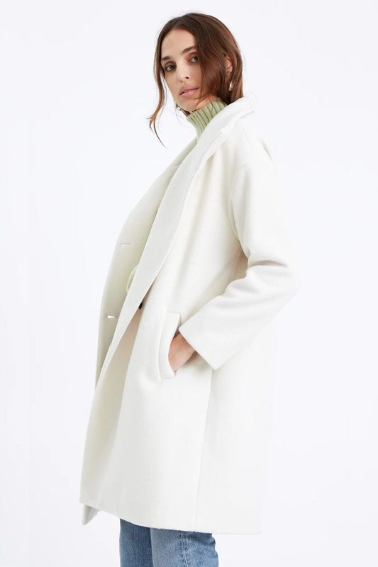 Greylin Collection Coats & Jackets Greylin Clayton Funnel Neck Coat