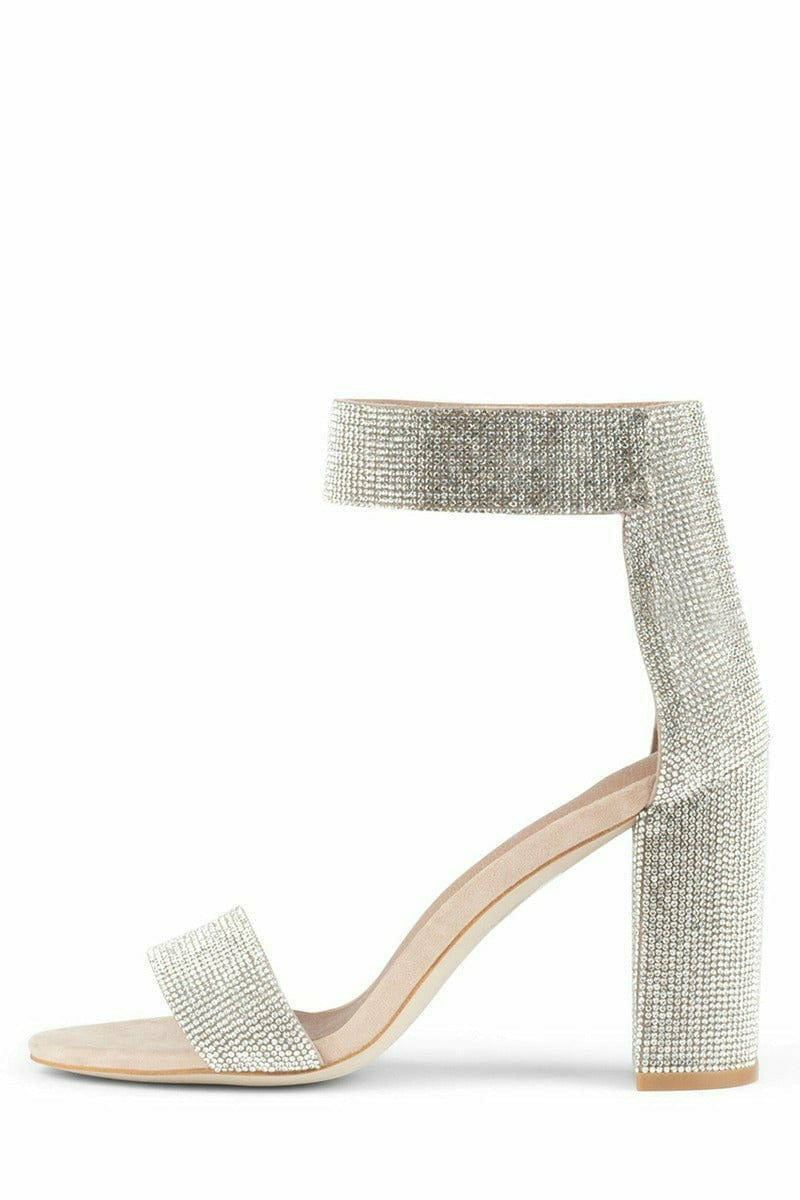 Jeffrey Campbell Lindsay Heel - Sparkle Nude Champagne - Shoes - Jeffrey Campbell - Ten North