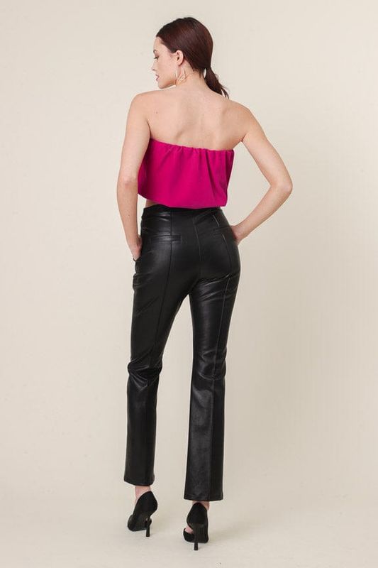 Line & Dot Line & Dot Reina Vegan Leather Pants