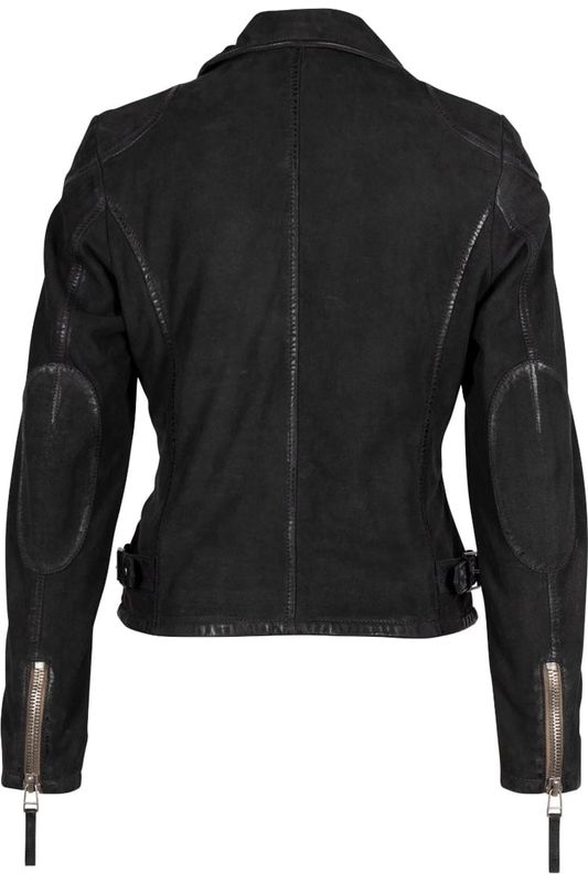 Mauritius Mauritius Karyn Leather Jacket - Anthra