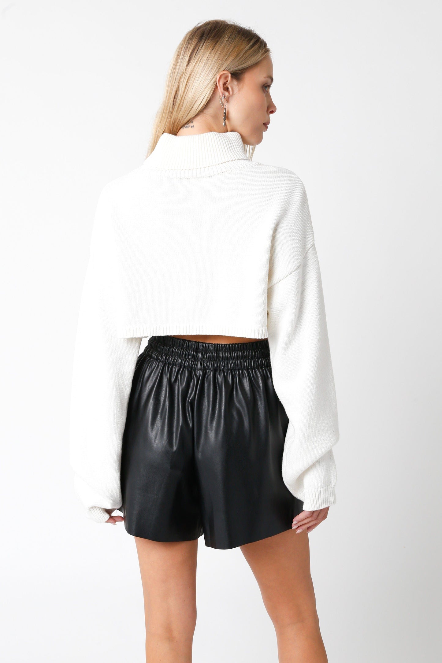 Olivaceous Olivaceous Marley Sweater - White