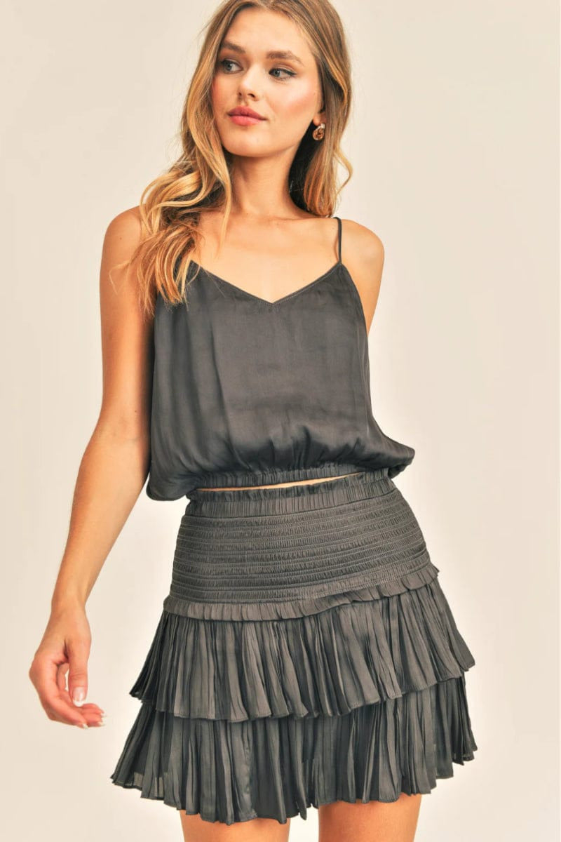 Reset By Jane Reset by Jane Amore Skirt - Charcoal