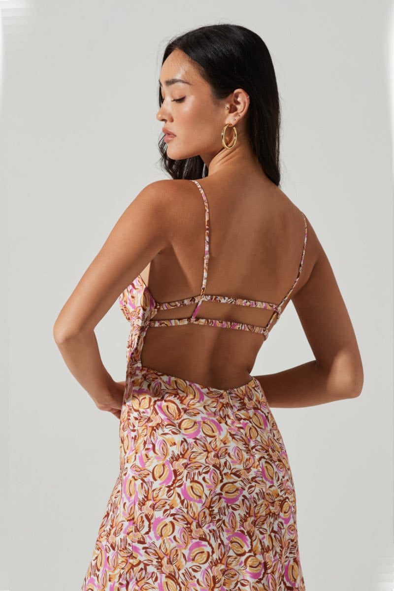 Ten North ASTR Maritza Dress - Copper Lilac Multi