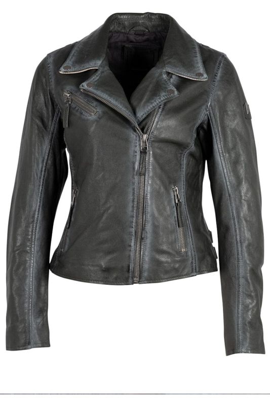 Ten North Mauritius Christy Leather Jacket - New Green