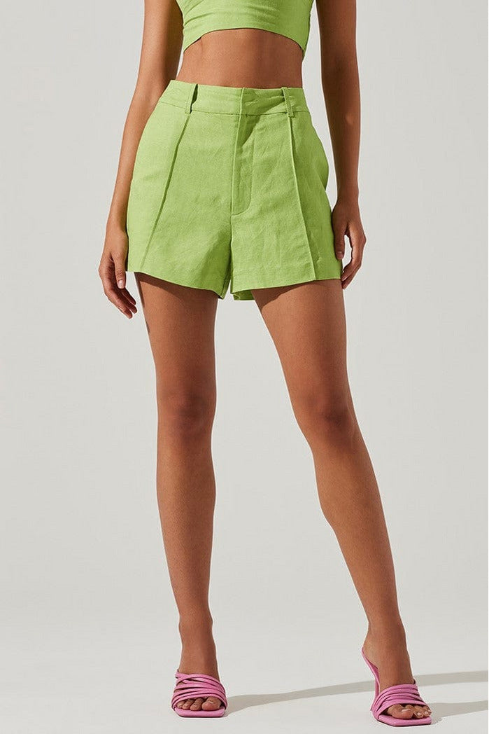 ASTR The Label ASTR The Label Amiah Seamed High Waist Shorts