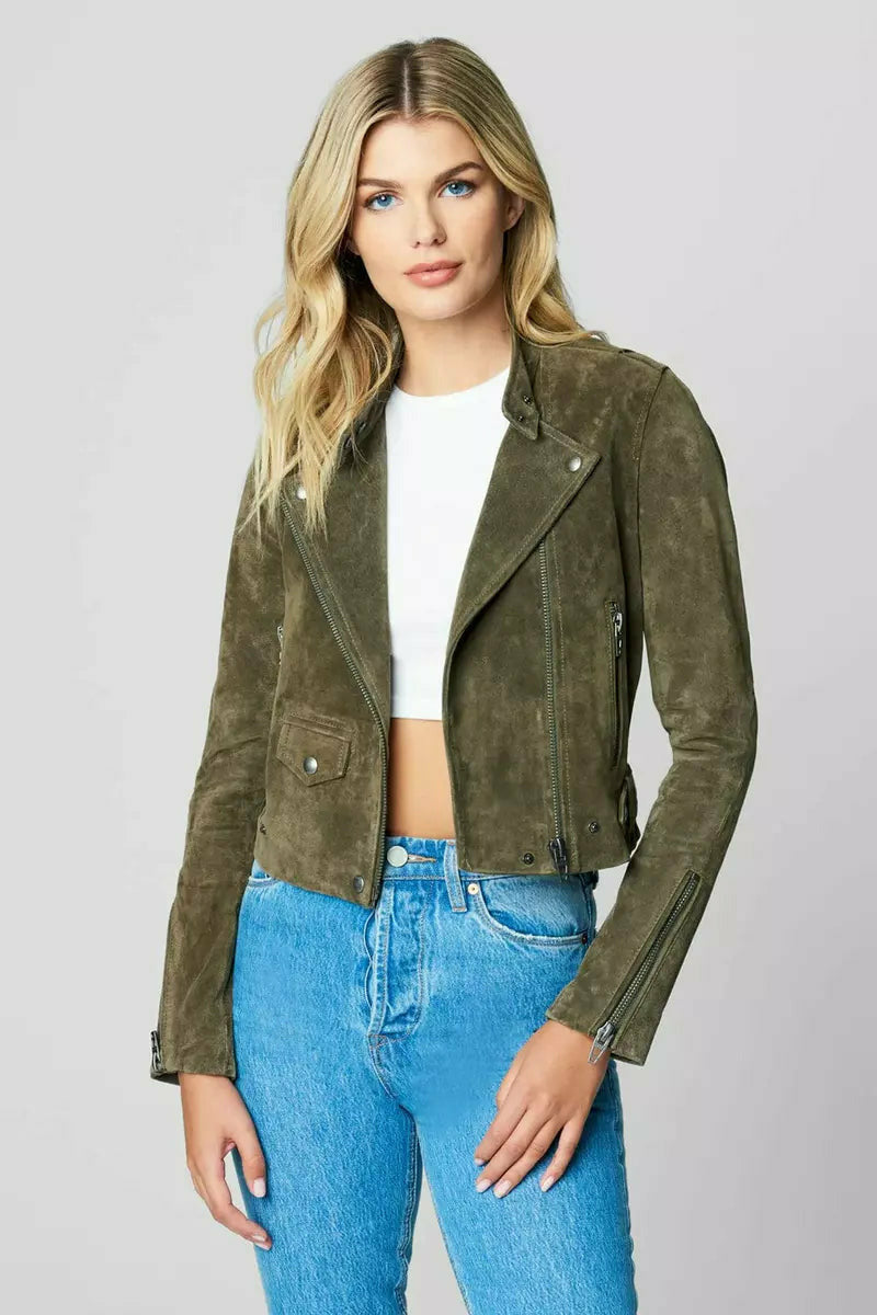 Blank NYC Jacket Blank NYC Run For It Suede Jacket