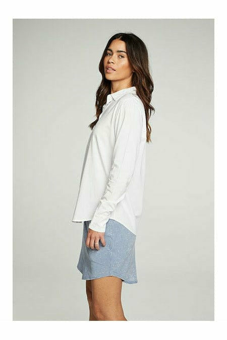 Chaser Top Chaser Button Down Long Sleeve Shirt
