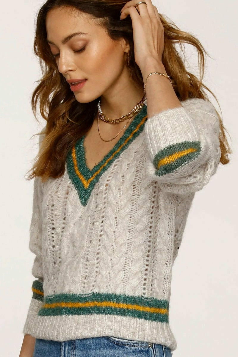 Heartloom Top Heartloom Mandy College Sweater