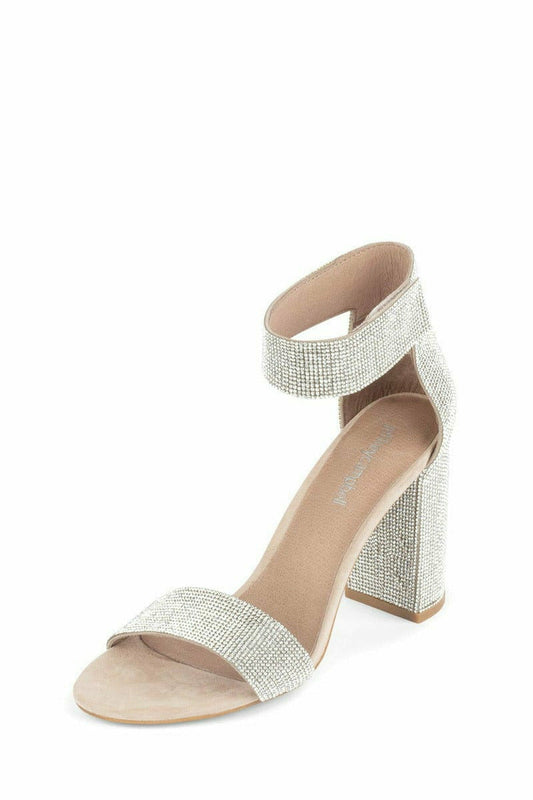 Jeffrey Campbell Lindsay Heel - Sparkle Nude Champagne - Shoes - Jeffrey Campbell - Ten North