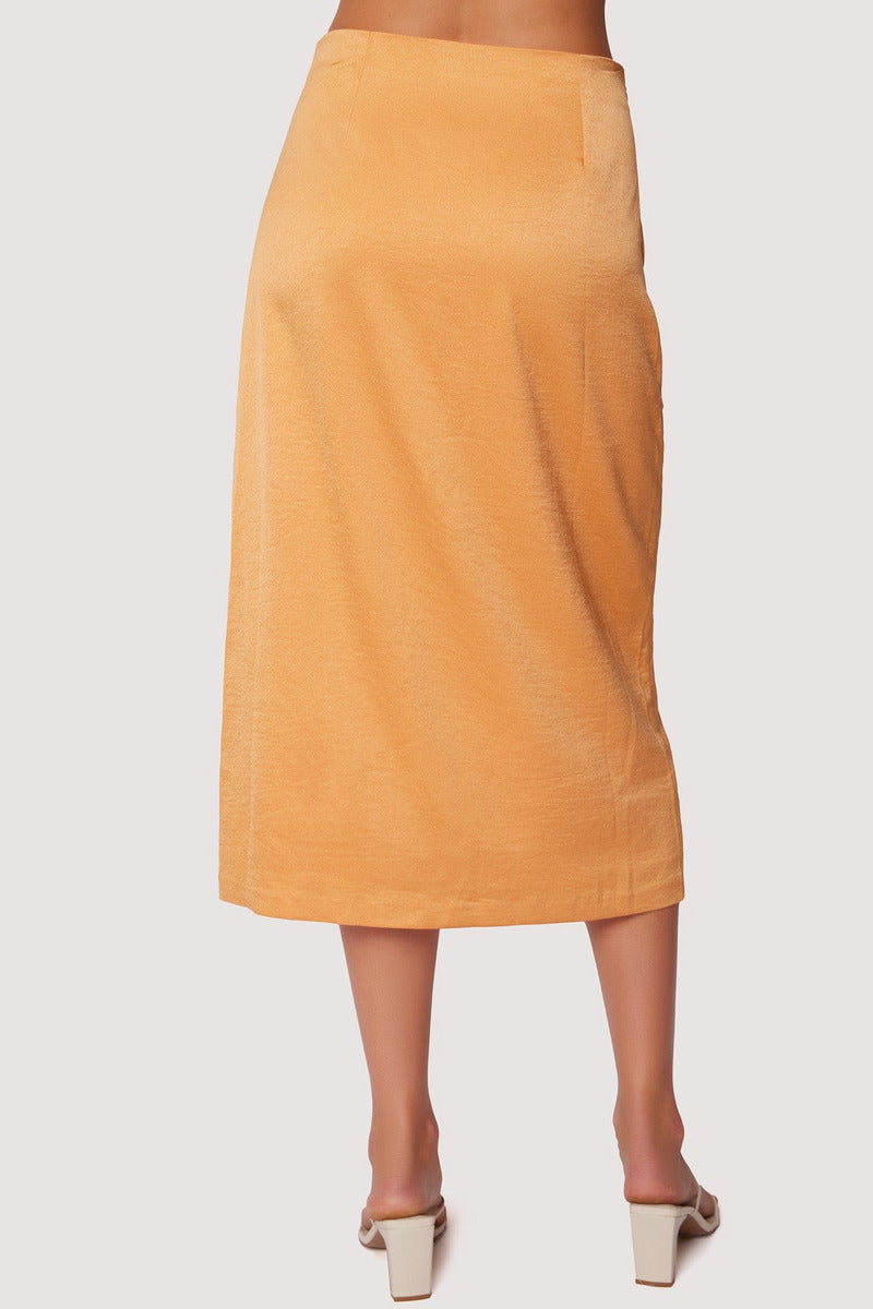 Lost And Wander Lost + Wander Apricot Sunset Midi Skirt