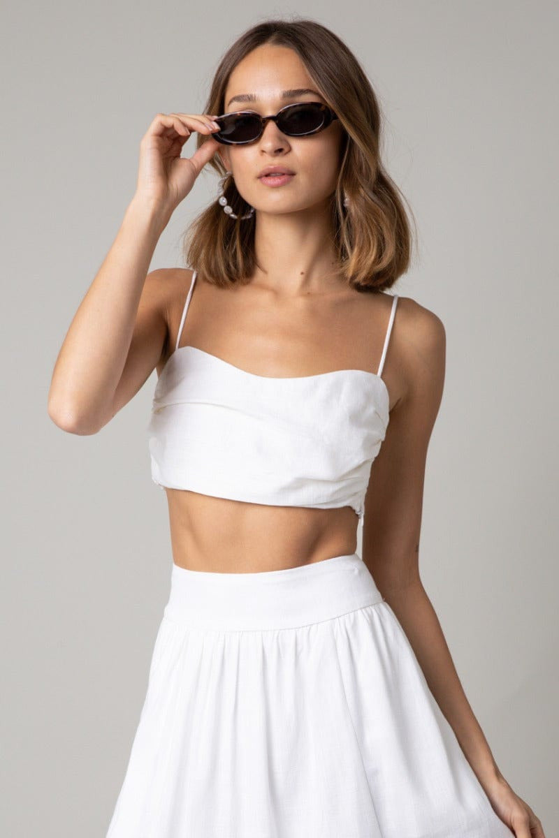 Olivaceous Olivaceous Sally Crop Top