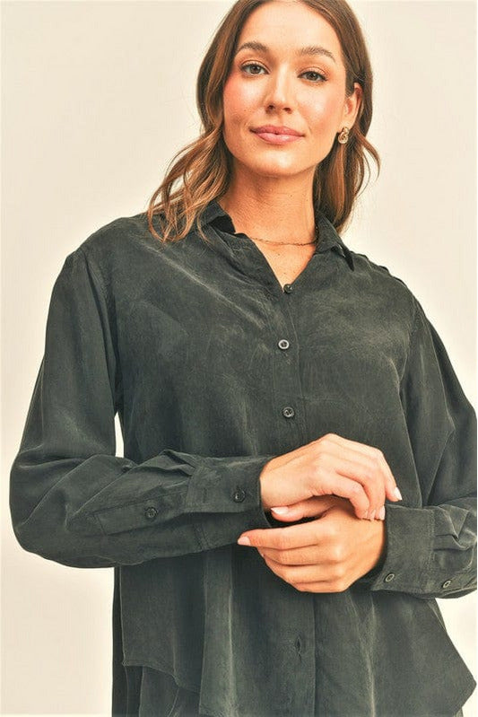 Reset By Jane Reset by Jane Cupro Button Up Top