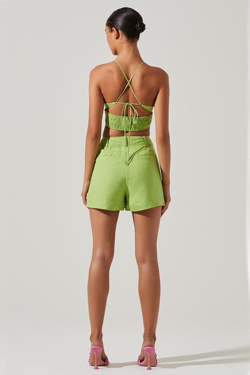 Sage The Label ASTR The Label Amiah Cutout Crop Top