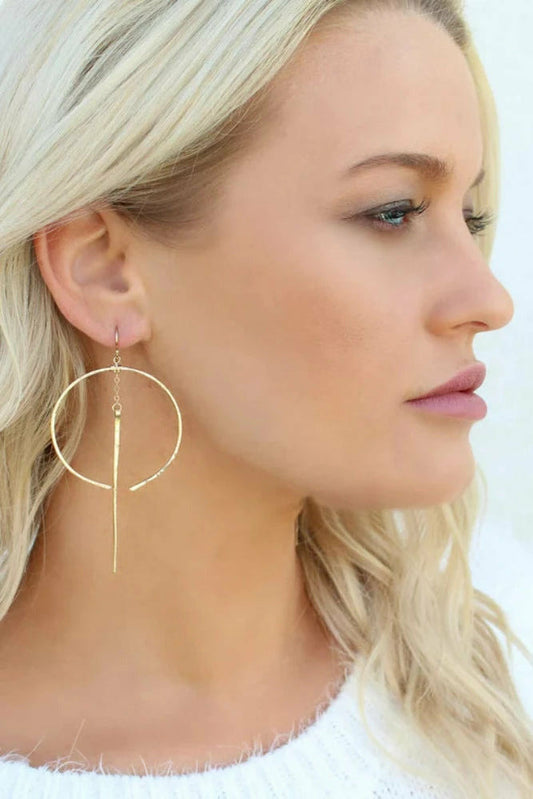 Ten North Jessica Matrasko Jewelry Gemini Arc & Point Drop Earring