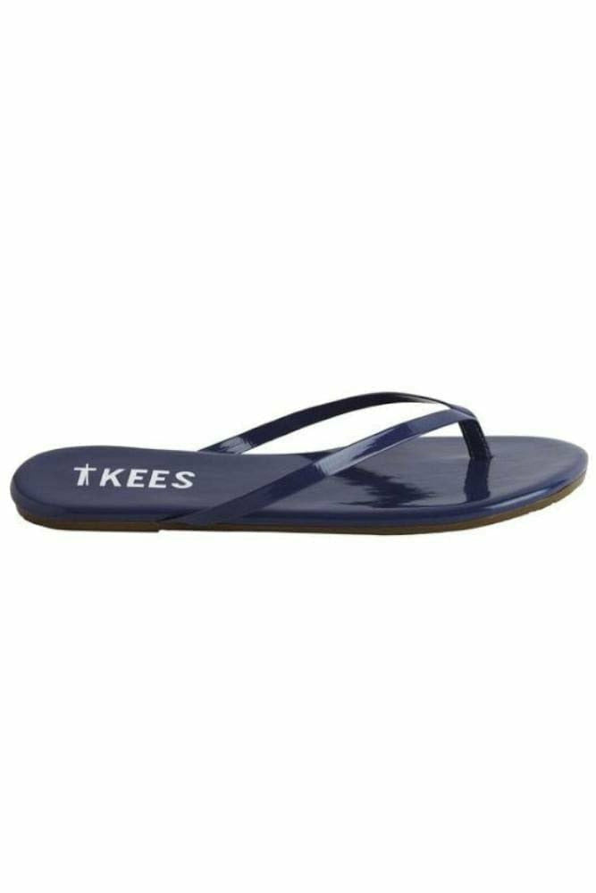 Tkees Leather Flip Flops Glosses - Blackberry - Shoes - Tkees - Ten North